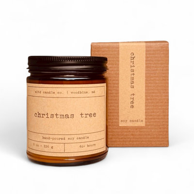 Christmas Tree Scented Soy Candle