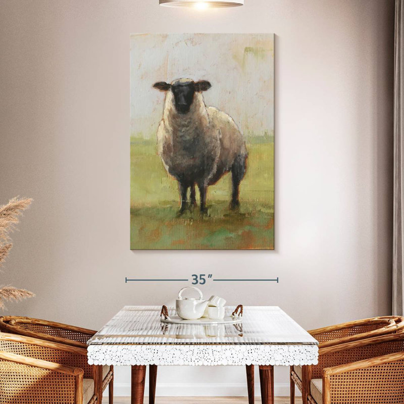 Brampt Away From The Flock I, 51" H x 34" W