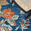 Tapis bleu / orange Aireen 133-1825936238