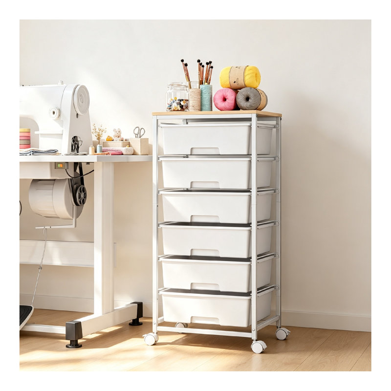 6 Drawer Storage Drawer