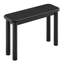 Console en bois de chêne Alvia noir-129908583-129908587-129908588