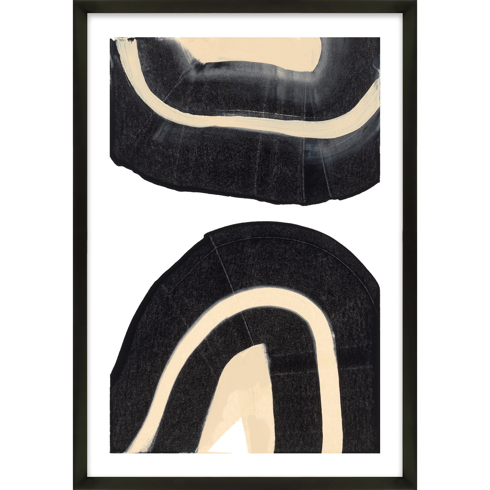 Passages 3 by Andrea Stokes, Black Framed, 26.5" W x 38" H