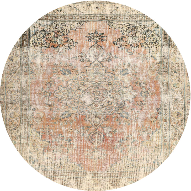 Oriental Indoor Rug, Round 6'