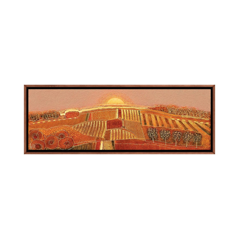 Sweet Sundown, 40.64 cm H x 121.92 cm W x 4.445 cm D, Classic Wood