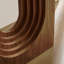 Console étroite avec design bouclé unique-1046989475