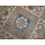 Tapis noué géométrique antique de couleur mongole