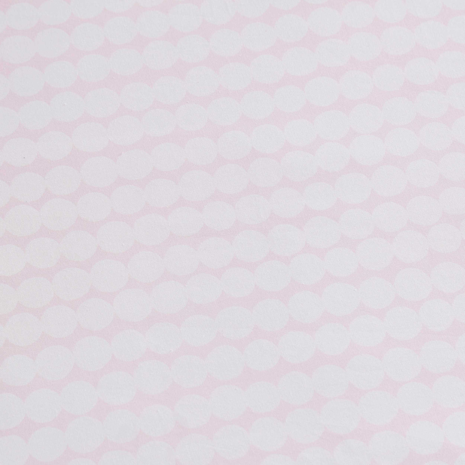 Mini Unikko 200 Thread Count 100% Cotton Sheet Set, Queen Sheet Set with 2 Standard Pillowcases, Pink Poka Dot