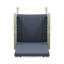 Chaise berçante en acacia-533266381