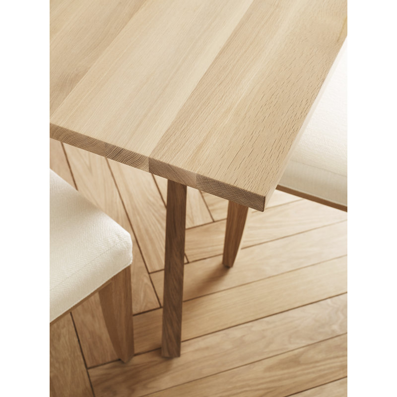 Portfolio120 Yarrow Solid Oak Dining Table, Natural
