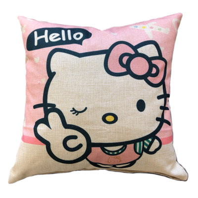 Coussin décoratif en lin