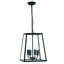 Ascencio 4 - Light Black Lantern Pendant