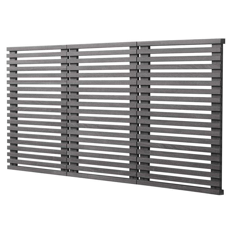  Headboard, Charcoal, Queen