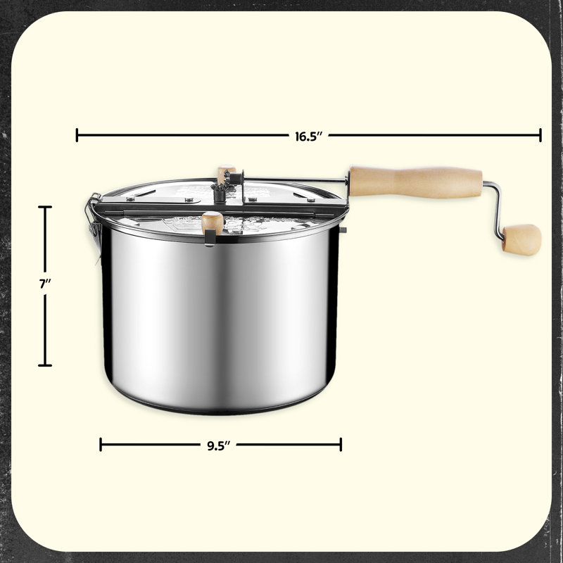 Machine à maïs soufflé Stovetop
