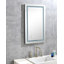 Miroir de salle de bain 32 "x 20" à DEL avec façade et rétroéclairage
