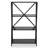 Vizcarrondo 44"H Metal Etagere Bookcase