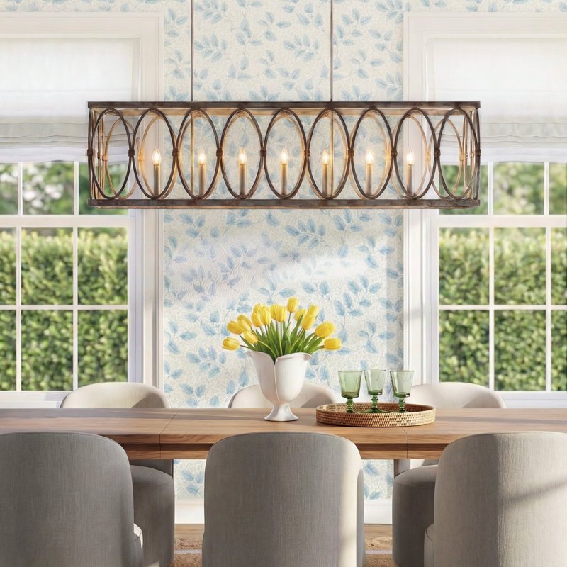 Alverstone 6-Light Dimmable Kitchen Island Pendant