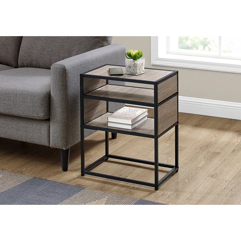End Table, Dark Taupe