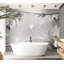 Murale Peel & Stick Glam - Abstrait argent-1559691324