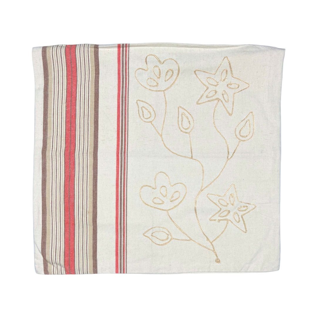 Amberg Striped Square Throw Cushion