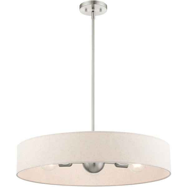 Lighting Lumens 5 - Light Drum Chandelier | Wayfair