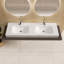 Lavabo de salle de bain mural 59,5 po
