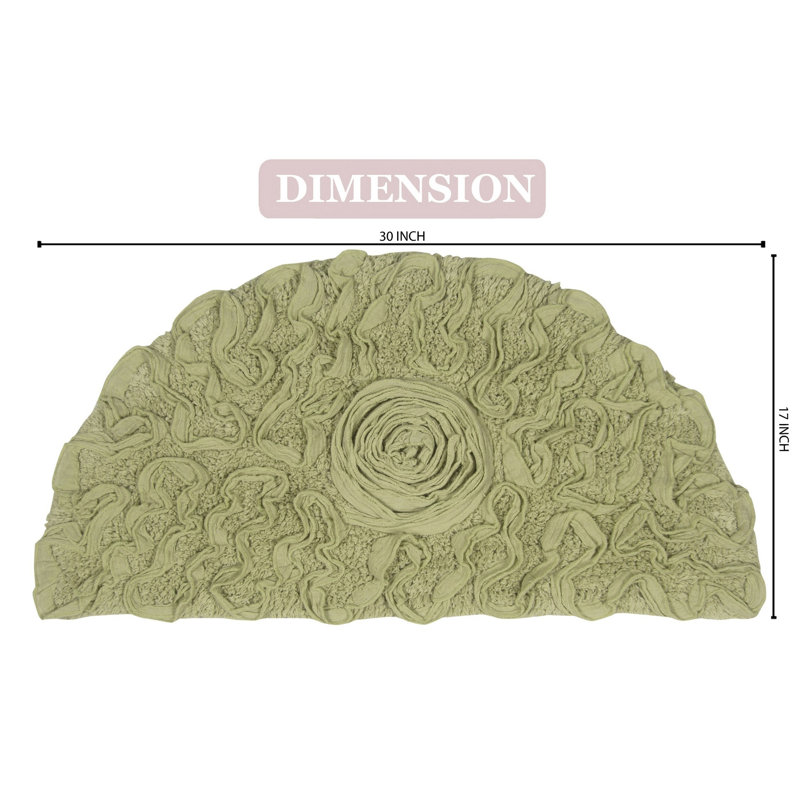 Pascoe Bath Rug, Green