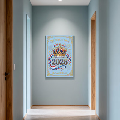Fashion Celebrate Royal Jubilee 2026 Crown Flags Ribbons Stars