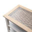 Eversole - 3 Basket Entertainment Centre - Weathered Wood, Weathered White Finish-623935575