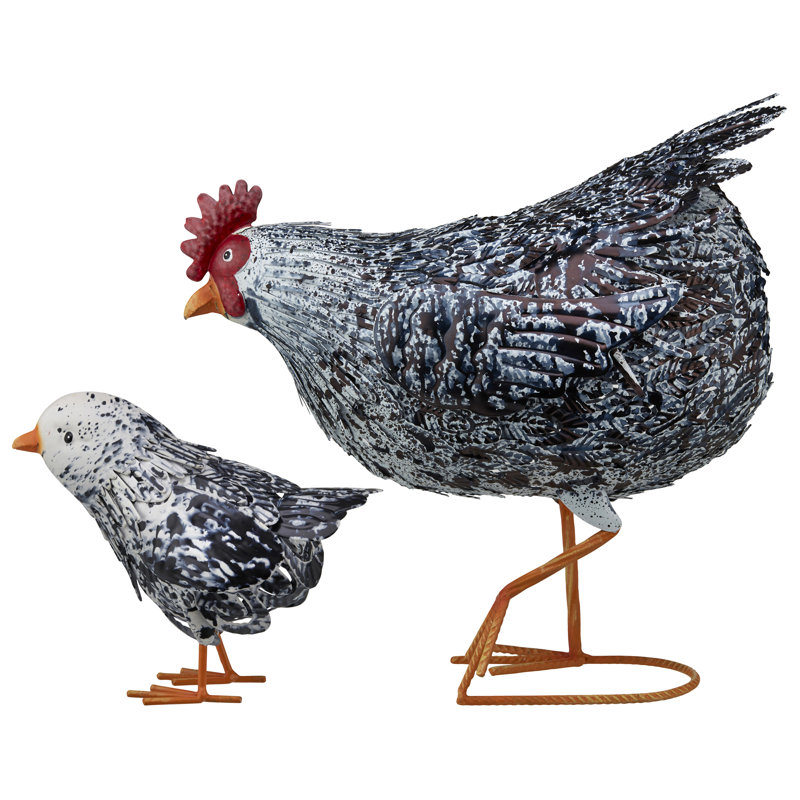 Plumley Animals Weather Resistant Metal Garden Statue
