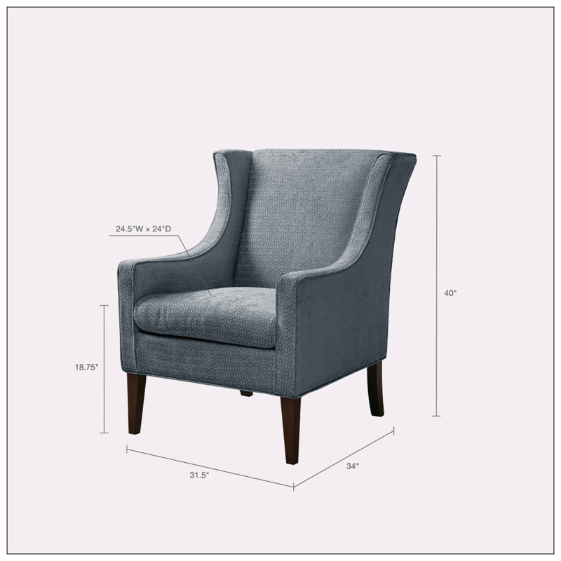 Fauteuil à oreilles Emmalynne
