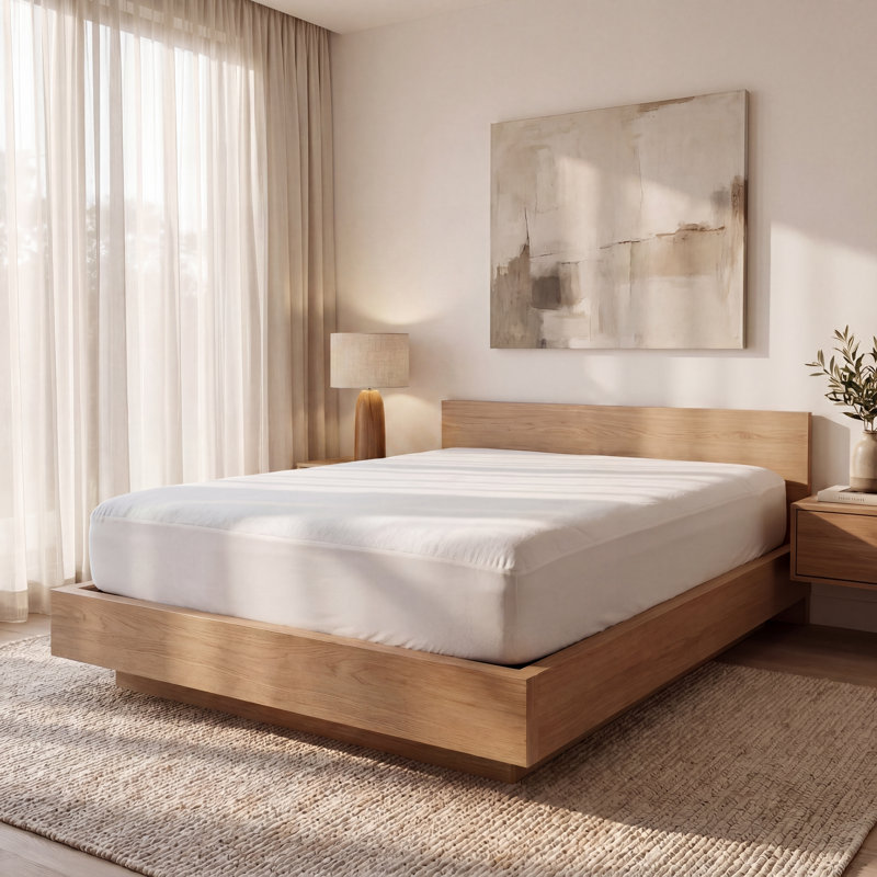 Housse de protection pour matelas RudnickCotton, Double