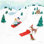 Winter Winter IV Dogs par Jenaya Jackson - Peinture