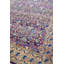 Tapis rectangulaire unique 8 pi 11 po x 12 pi 8 po mauve