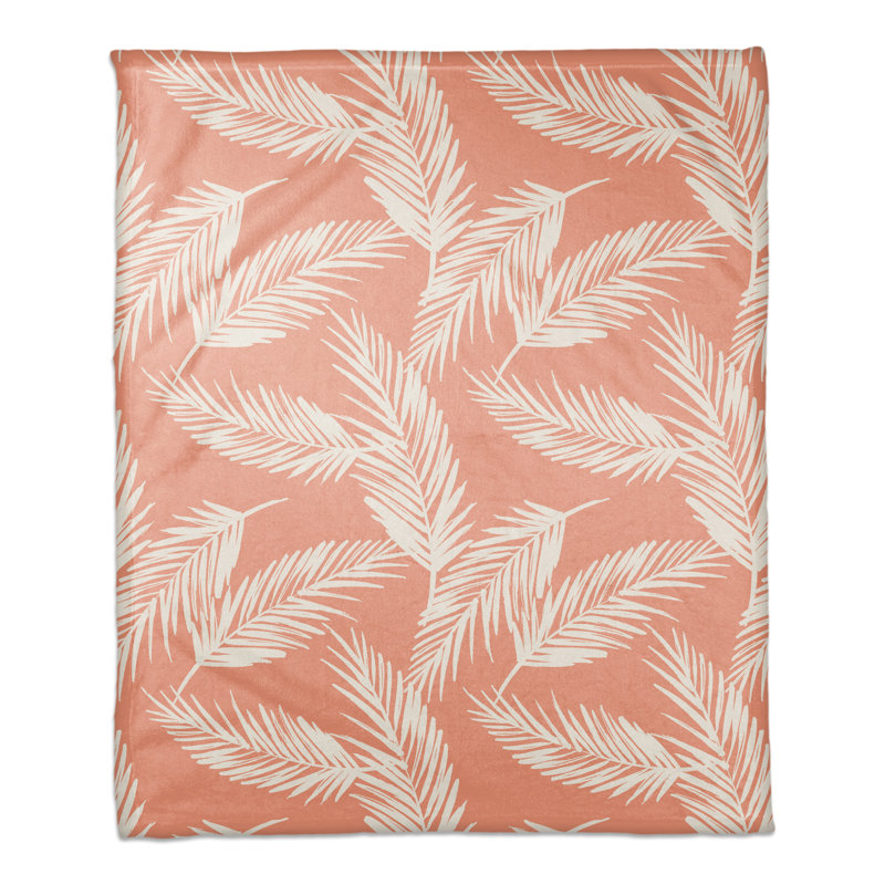Hand Woven Throw Blanket, Orange