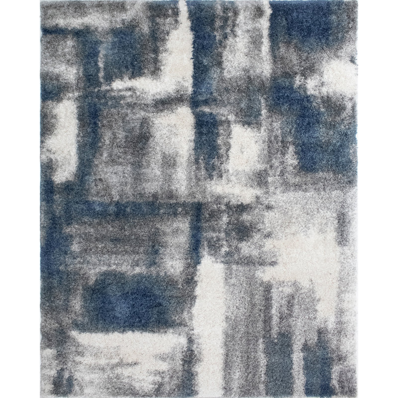 Alban Performance Abstract Indoor Rug, Rectangle 7'10" x 10'
