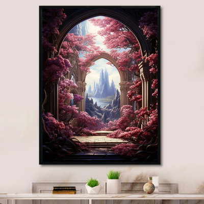 Laimas " Surrealism Pink Enchanted Portal "