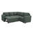 Anureet Latitude Run® Modular Sleeper Sectional L Shaped Couch Sofa Bed With Storage Seat-1469494870