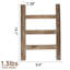 Échelle à serviette en bois pour comptoir-109100794