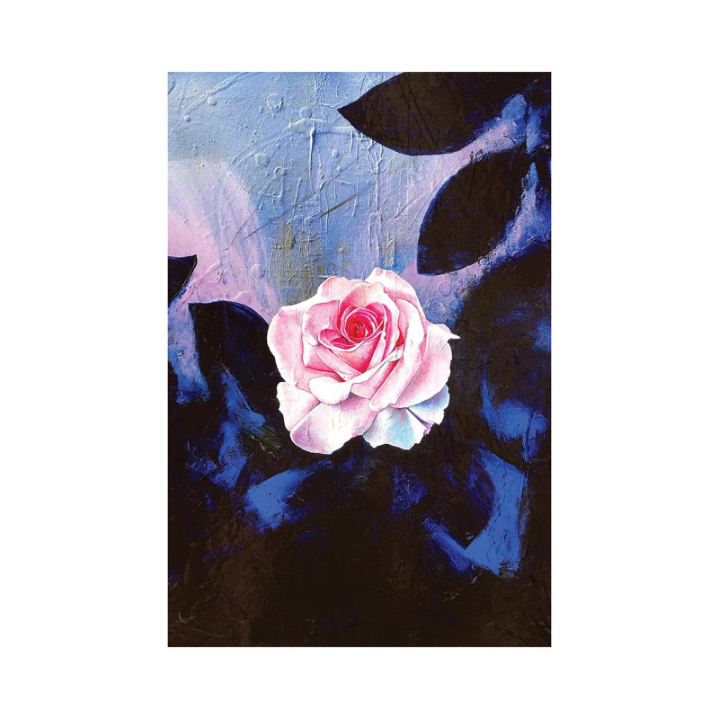 La Vie En Rose by Michael Goldzweig - Wrapped Canvas Painting