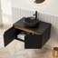 Meuble-lavabo mural pour salle de bain