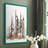 Rustic Evergreens I Framed Print - Solid Wood-251856177-251856203