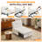 Teddy Fleece Armless Pull Out Sofa Sleeper Chair Pull Out Sofa Bed Space-Saving For Small Spaces-1821484288