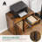 Azjon 60cm Wide 3 -Drawer Mobile File Cabinet