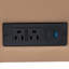 Fauteuil de hall d'entrée commercial avec prises et ports de charge USB et USB-C-1166447874