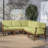 Bevelyn Acacia 5 - Person Patio Conversation Set with Cushions-1157164015