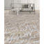 Jute / Sisal Abstract Area Rug in Silver-124928223