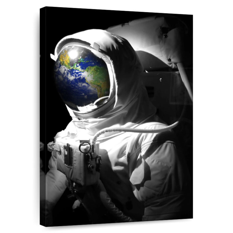 Astronaute Oberle, H 12 po x l 8 po