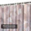 Rideau de douche abstrait avec 12 crochets-1372014645