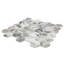 Carreau de mosaïque en verre 1 po x 1 po Eterna Hex-119116833