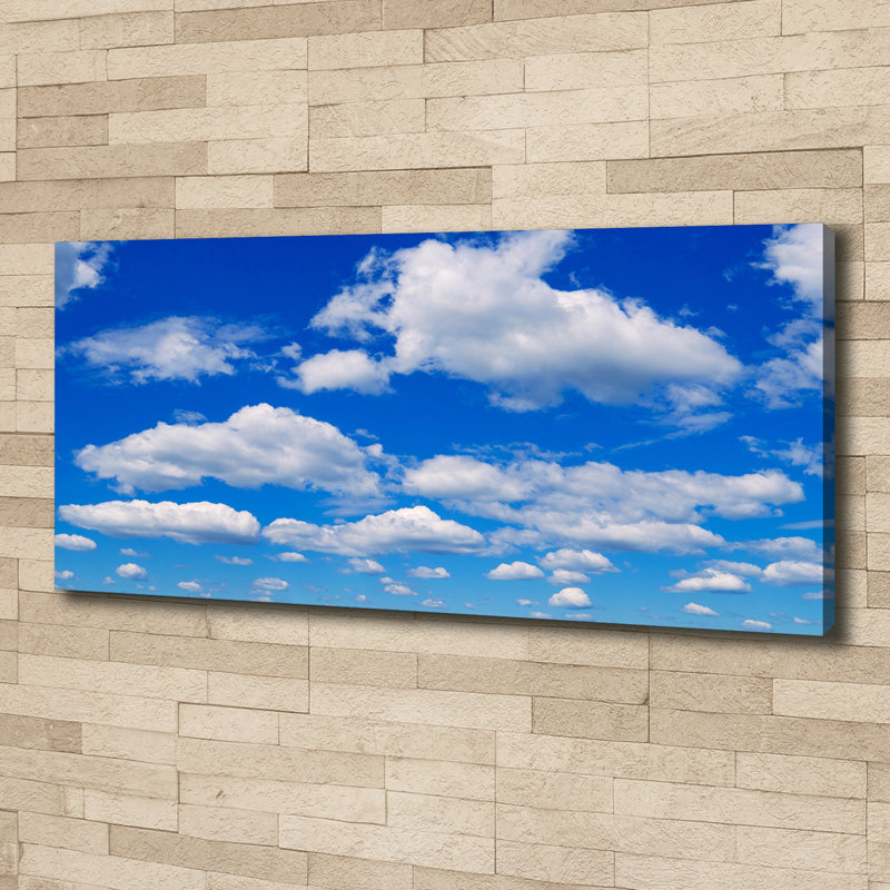 Clouds In The Sky - Wrapped Canvas Print